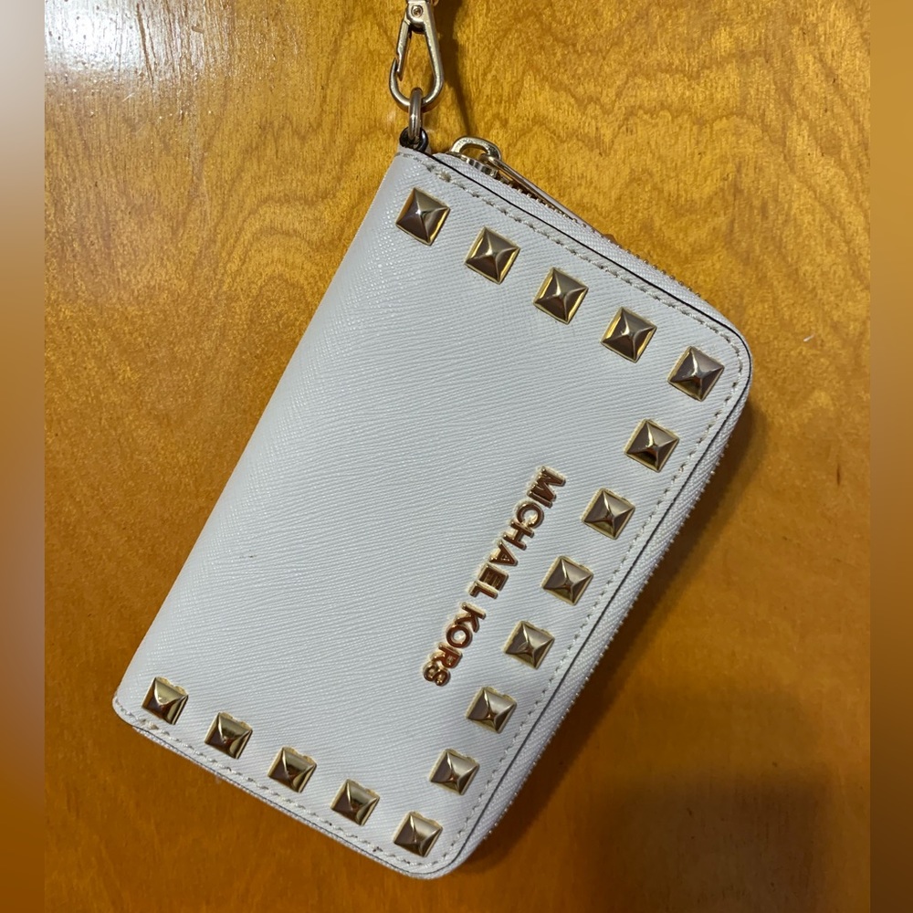 SOLD!!Michael Kors studded wallet